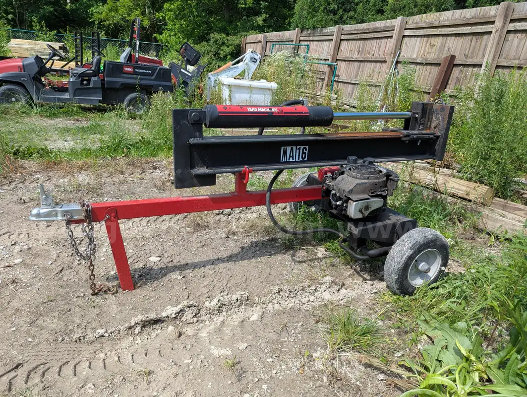 2000 MTD Yard Machine 20-Ton Log Splitter GovDeals