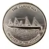 Russia 25 Rubles 1990 and Carpathia Commemorative Coin