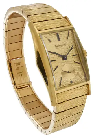 Men&#x2019;s 18Kt Gold Wristwatch