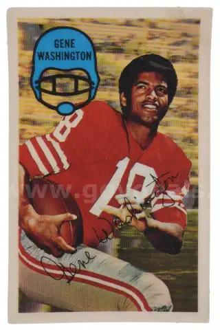 Gene Washington Rookie Card