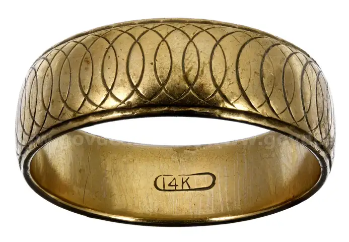 14kt Gold Estate Wedding Band