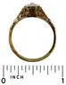 14kt Yellow Gold Diamond Filigree Ring