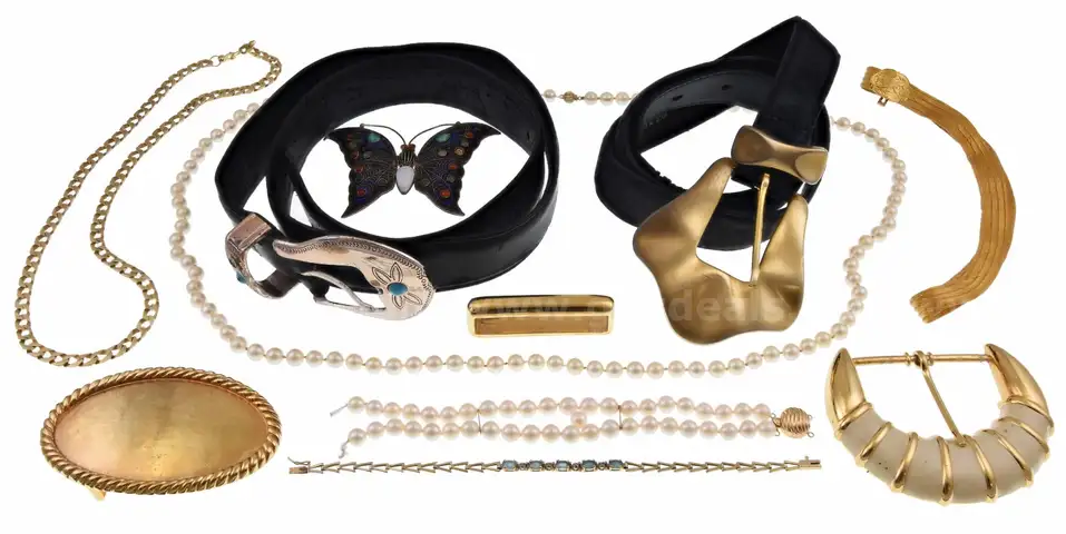 Pearls, Gold, Sterling Silver and Misc. Jewelry Lot