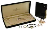 Gold, Pearl and Costume Jewelry Lot