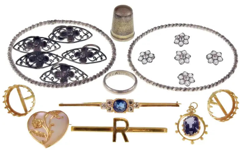 Gold &#x26; Costume Jewelry Lot