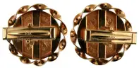 Gold 1899 Ruble Cuff Links and Miscellaneous