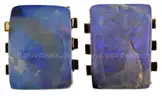 Gold 1899 Ruble Cuff Links and Miscellaneous