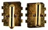 Gold 1899 Ruble Cuff Links and Miscellaneous