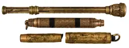 Estate Gold Jewelry and Antique Pencil/Pen Lot