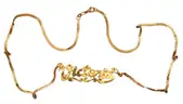 18Kt Gold Cross plus Scrap 14kt Gold