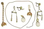 Estate Gold and Miscellaneous Jewelry Lot