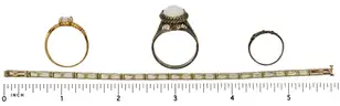 Estate Gold and Miscellaneous Jewelry Lot