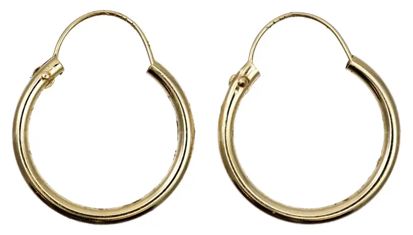 Small 14kt Gold Hoop Earrings