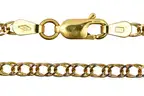 14Kt Open Link  Gold Chain