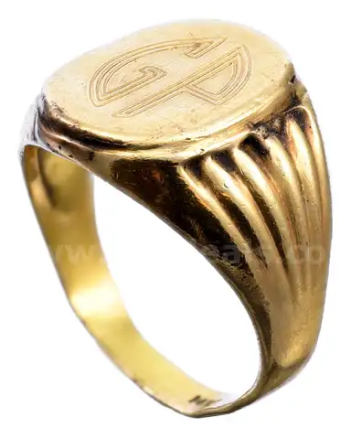 14KT Signet Ring