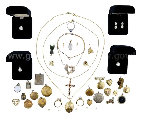 Gold and Costume Jewelry Lot