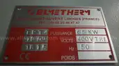 Elmetherm TP4 Liquid Silicon Rubber Post  Curing Oven