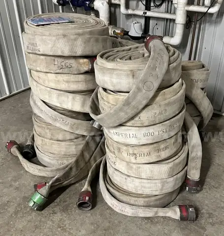 LOT of 1300&#x27; of Fire HOSE - Passed Hose Testing