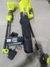 40V Cordless Attachment Capable 15&#x22; String Trimmer &#x26; 550 CFM 120 MPH Blower Combo Kit with 4.0 Ah Battery &#x26; Charger
