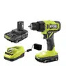 ONE 18V Cordless 1/2 in. Drill/Driver Kit with (2) 1.5 Ah Batteries and Charger