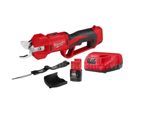 M12 12V Cordless Brushless Pruner Shears Kit W/ 2.0 Ah Battery &#x26; Charger