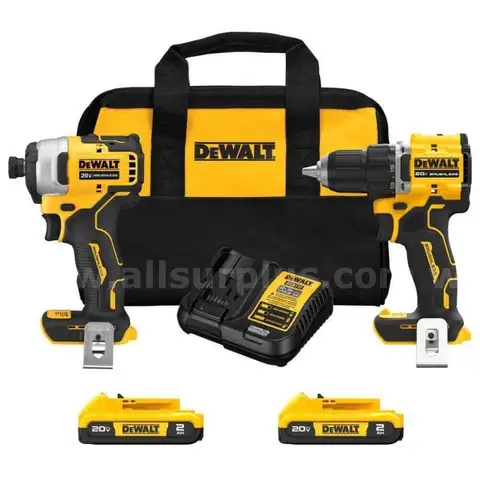 ATOMIC 20-Volt MAX Lithium-Ion Cordless Combo Kit (2-Tool)