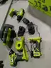 ONE 18V Cordless 4-Tool Combo Kit with 1.5 Ah Battery 4.0 Ah Battery and Charger