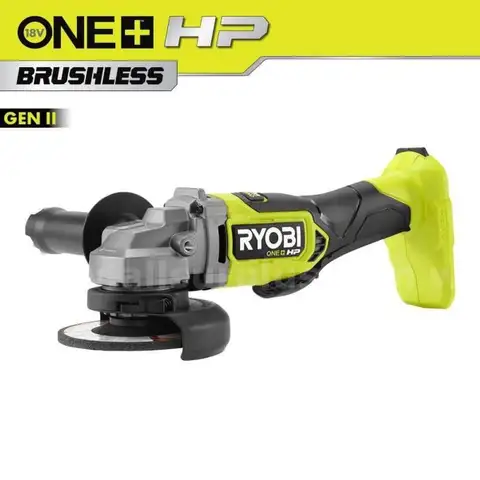 ONE HP 18V Brushless Cordless 4-1/2 in. Angle Grinder (Tool Only)