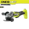 ONE HP 18V Brushless Cordless 4-1/2 in. Angle Grinder (Tool Only)