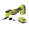 RYOBI ONE 18V Cordless Oscillating Multi-Tool Kit with 2.0 Ah Battery and Charger
