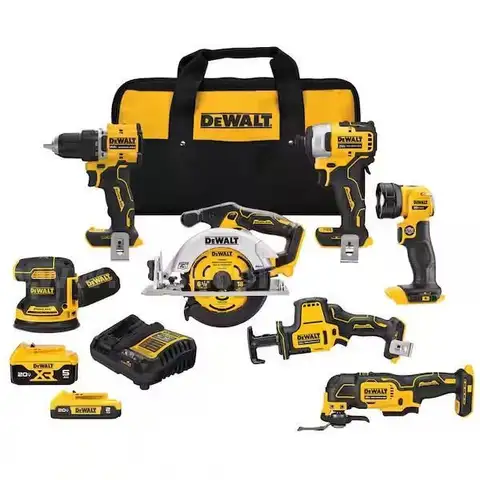 DeWalt 7 Piece Combo Kit