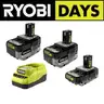 RYOBI ONE+ 18V Lithium-Ion HIGH PERFORMANCE Starter Kit