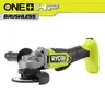 RYOBI ONE+ HP 18V Brushless Cordless 4-1/2&#x22; Angle Grinder (Tool Only)