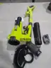 ONE 18V Cordless String Trimmer/Edger and Blower/Sweeper Combo Kit (2-Tools) with 2.0 Ah Battery and Charger
