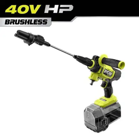40V HP Brushless EZClean 600 PSI 0.7 GPM Cold Water Electric Power Cleaner (Tool-Only)
