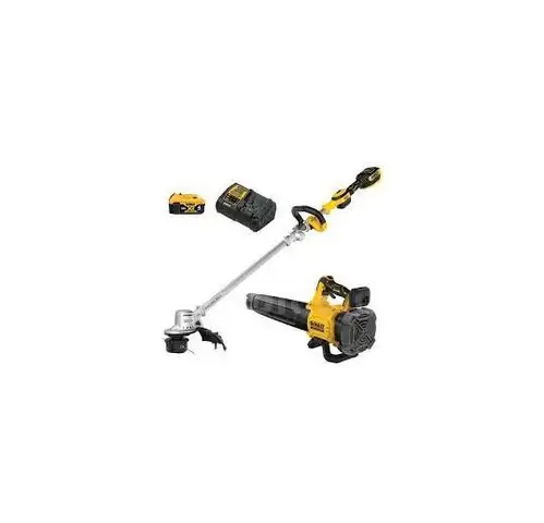 20V MAX Cordless Battery Powered String Trimmer &#x26; Blower Combo Kit with (1) 4 Ah Battery &#x26; Charger