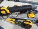 20V MAX Cordless Battery Powered String Trimmer &#x26; Blower Combo Kit with (1) 4 Ah Battery &#x26; Charger