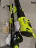 40V HP Brushless 650 CFM 160 MPH Cordless Leaf Blower and Carbon Fiber String Trimmer with 4Ah Battery and Charger