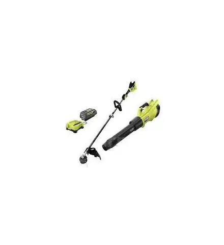 40V HP Brushless 650 CFM 160 MPH Cordless Leaf Blower and Carbon Fiber String Trimmer with 4Ah Battery and Charger