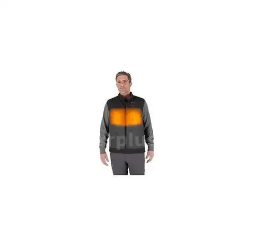 Men&#x27;s X-Large M12 12-Volt Lithium-Ion Cordless Axis Gray Heated Quilted Vest Kit with One 2.0 Ah Battery and Charger