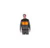 Men&#x27;s X-Large M12 12-Volt Lithium-Ion Cordless Axis Gray Heated Quilted Vest Kit with One 2.0 Ah Battery and Charger