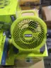 ONE 18V Cordless 7-1/2 in. Bucket Top Misting Fan Kit with 1.5 Ah Battery and Charger