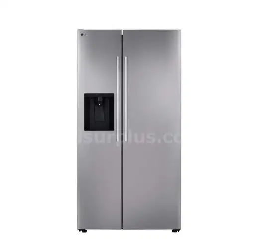 27 cu. ft. Side-by-Side Standard Depth Stainless Steel Refrigerator - Power and Functionality Tested