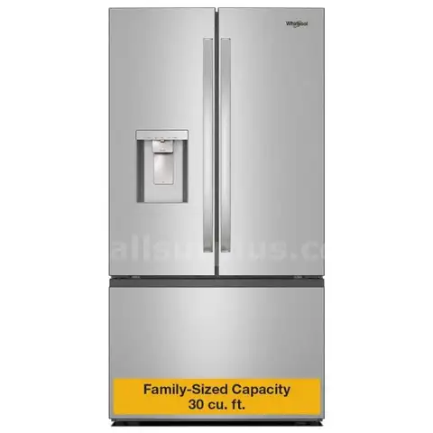 30 cu. ft. French Door Refrigerator in Fingerprint Resistant Stainless Finish - Power and Functionality Tested