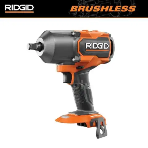 RIDGID 18V Brushless Cordless 4-Mode 1/2&#x22; High-Torque Impact Wrench (Tool Only)