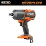 RIDGID 18V Brushless Cordless 4-Mode 1/2&#x22; High-Torque Impact Wrench (Tool Only)