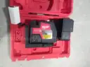 Milwaukee Green 100&#x27; Cross Line and Plumb Points Rechargeable Laser Level with REDLITHIUM Lithium-Ion USB Battery
