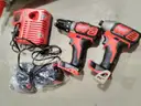 M18 18V Lithium-Ion Cordless Drill Driver/Impact Driver Combo Kit (2-Tool) W/ Two 1.5Ah Batteries Charger Tool Bag