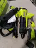 ONE 18V Cordless Battery String Trimmer/Edger and Jet Fan Blower Combo Kit (2-Tools) with 4.0 Ah Battery and Charger