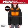Women&#x27;s Medium M12 12-Volt Lithium-Ion Cordless AXIS Black Heated Quilted Jacket Kit with (1) 3.0 Ah Battery and Charge